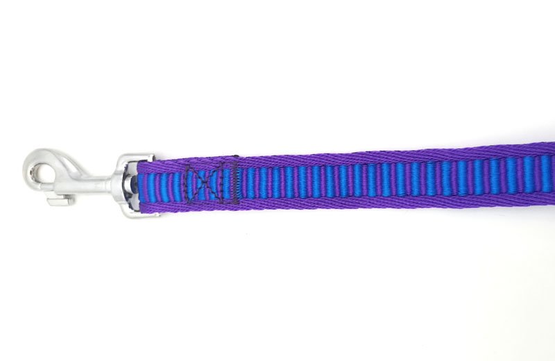 Klasické vodítko fialovo - modré ŽEBŘÍK
1,5 cm x 150 cm - kvalitně