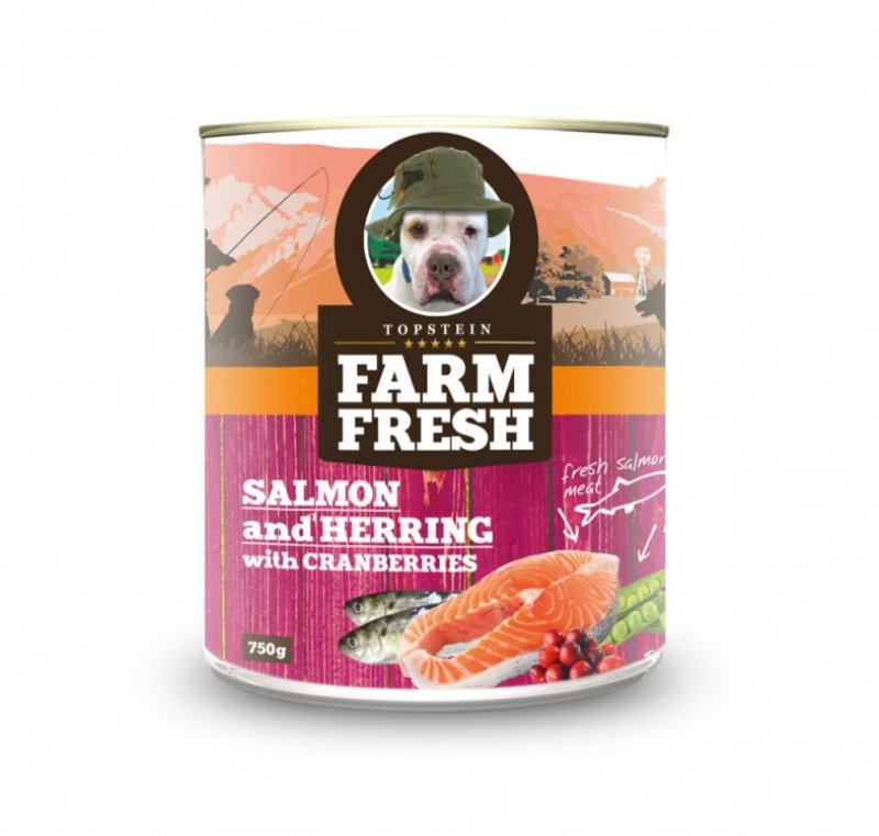 Farm Fresh salmon&herring with peas&cranberries
0,750 - kvalitně