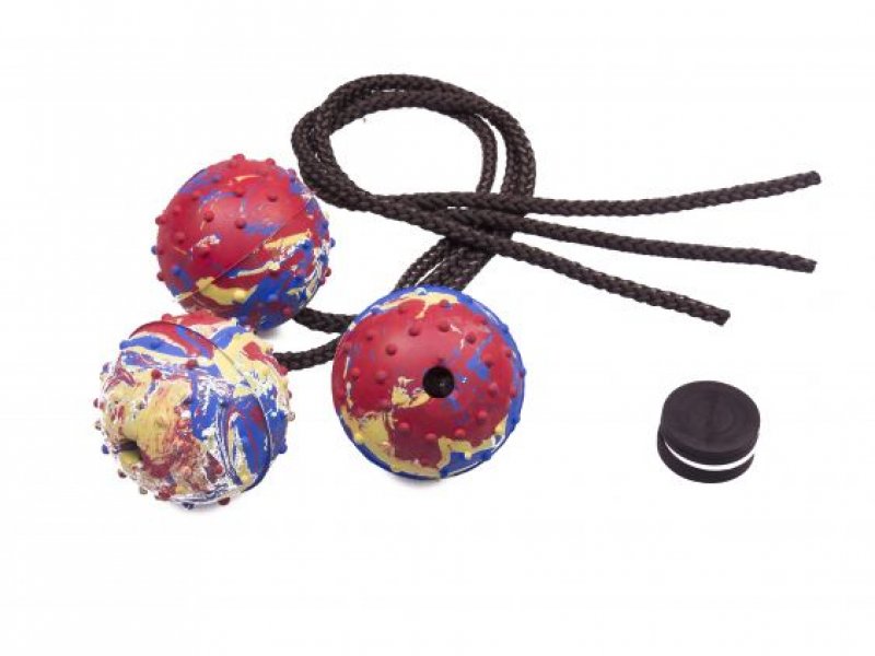 Gumový míček s couračkou nebo magnetický míček