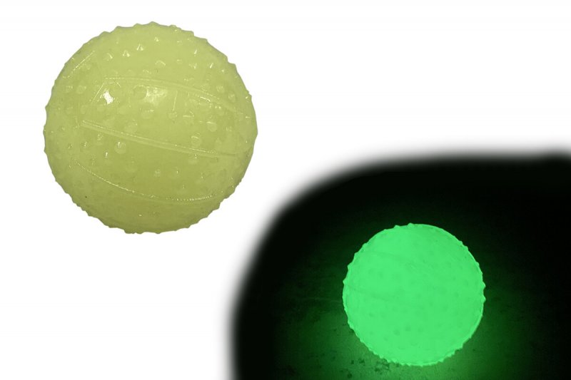 Svítící a pískací luminiscenční míček 2 velikosti