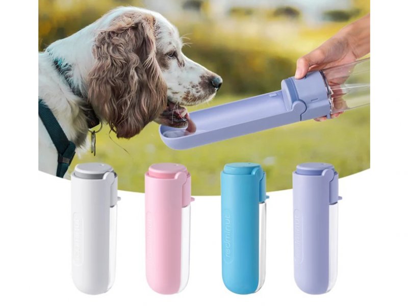 Skládací cestovní láhev 420 ml s možností jména psa a/nebo telefonu
růžová
s potiskem - kvalitně
