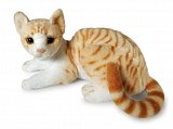 Ginger - zrzavá kočička 38 cm